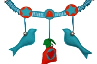 wagenspanner vogeltjes blauw